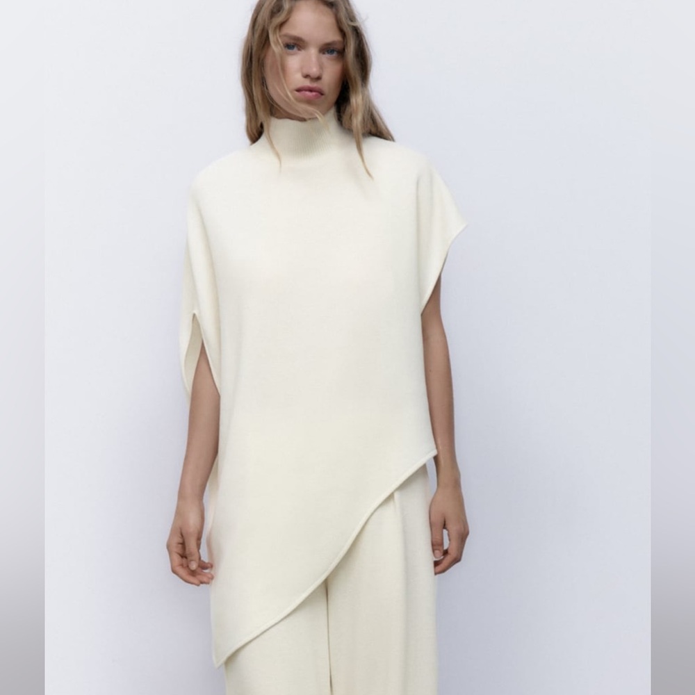 Zara knit top - L